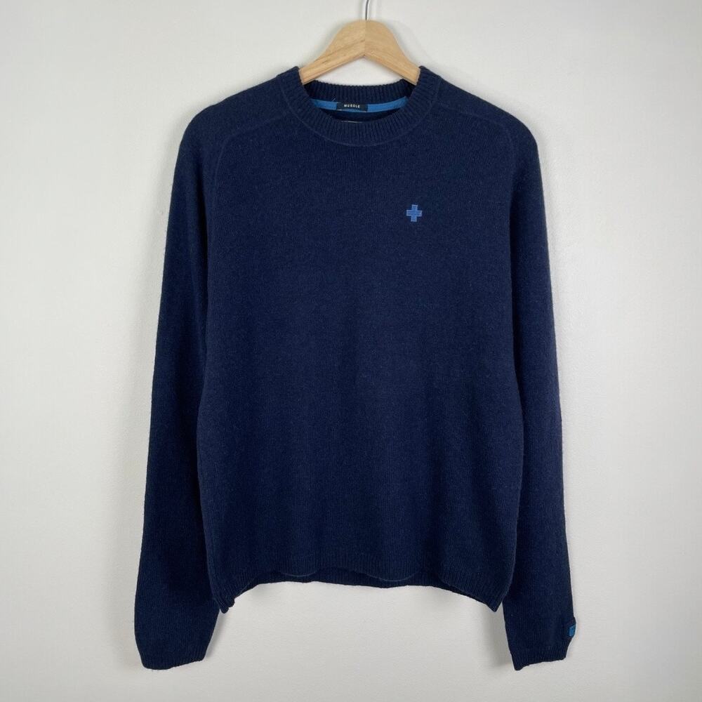 Abercrombie & Fitch Navy Blue Sweater